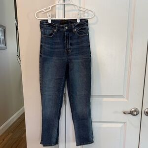 KENDALL + KYLIE high rise straight Women's Jeans